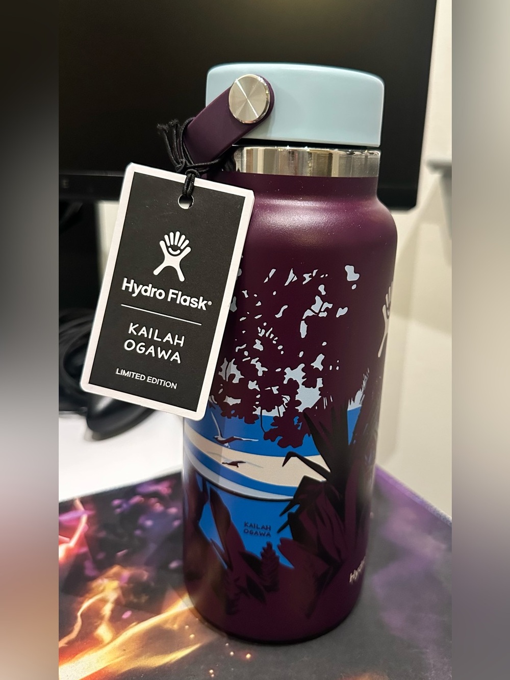 Hydro Flask Kailah Ogawa Limited Edition Bottle BNWT